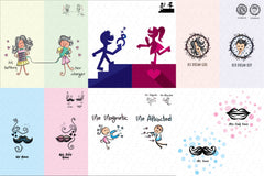 Partners / Couples Theme Graphics Pack