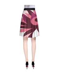 A-Line Skirt Dress Design Mockup for Textile Print Sublimation - 2 Views