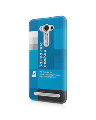 ASUS Zenfone 2 Laser ZE550KL 3d IMD Mobile Case Design Mockup 2015