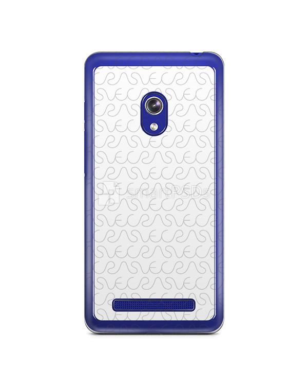 ASUS Zenfone 5 2d Clear Mobile Case Design Mockup 2015