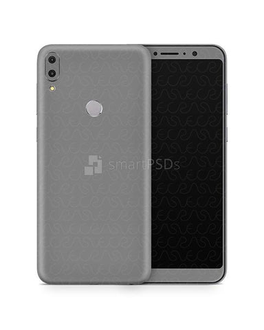 Asus Zenfone Max Pro (M1) Vinyl Skin Design Mockup 2018