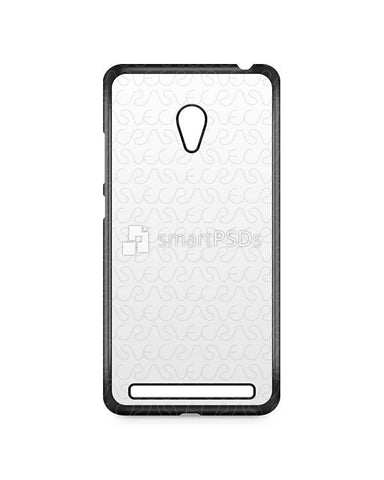 ASUS Zenfone 6 2d IMD Colored Mobile Case Design Mockup 2014
