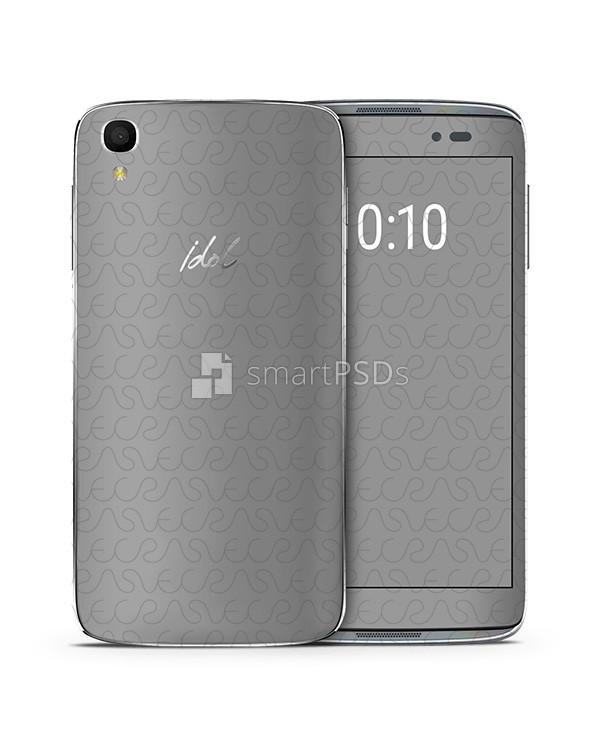 Alcatel Idol 3 5-5 Mobile Skin Design Template