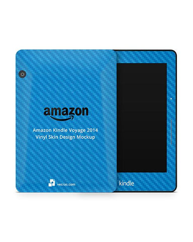 Amazon Kindle Voyage Vinyl Skin Design Mockup 2014