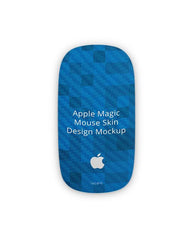 Apple Magic Mouse Vinyl Skin Design Mockup