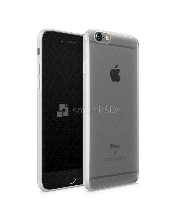 iPhone 6s UV TPU Case with Frosted Edges Design Mockup 2015