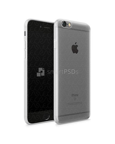 iPhone 6s UV TPU Case with Frosted Edges Design Mockup 2015