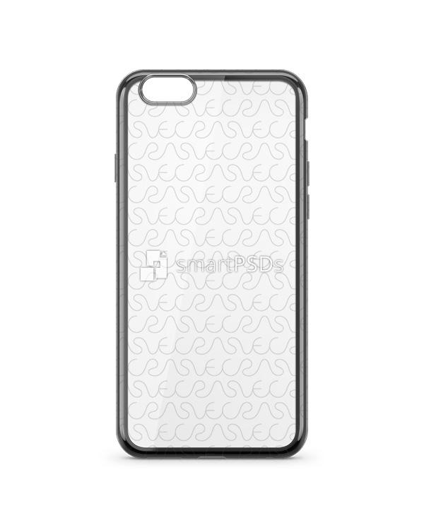 Apple iPhone 6 Plus TPU Electroplated Case Design Mock-up 