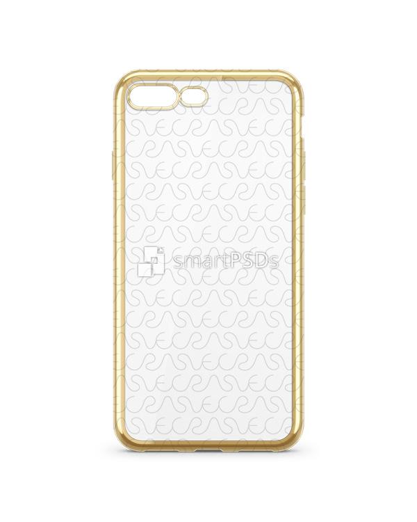 Apple iPhone 7 Plus TPU Electroplated Case Design Mock-up 