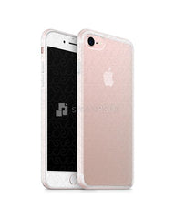 iPhone 7 UV TPU Case with Frosted Edges Design Mockup 2016 (Front-Back angled)