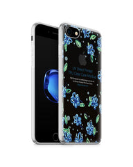 iPhone 7 UV TPU Case with Frosted Edges Design Mockup 2016 (Front-Back angled)