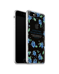 iPhone 7 UV TPU Case with Frosted Edges Design Mockup 2016 (Front-Back angled)