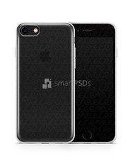 iPhone 7 UV TPU Case with Frosted Edges Design Mockup 2015