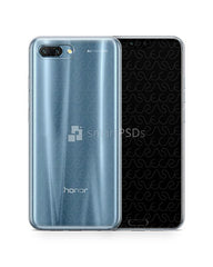 Honor 10 UV TPU Clear Case Mockup 2018