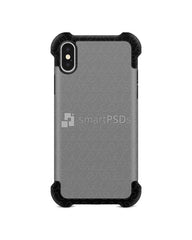 Apple iPhone X 3d 2in1 Hybird Mobile Case Design Mockup 2017