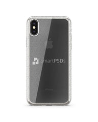 Apple iPhone X TPU Electroplated Case Design Mock-up 