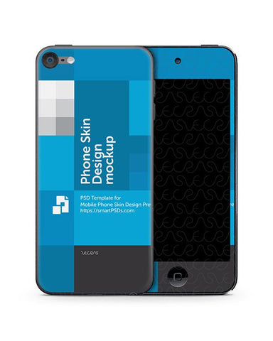 Apple iPod Touch 6 Player Skin Design Template