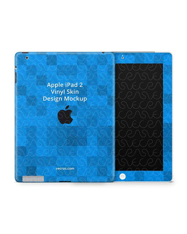 Apple iPad 2 Tablet Skin Design Template