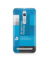 Asus Zenfone 2 ZE551ML 3d IMD Mobile Case Design Mockup 2015