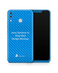 Asus Zenfone 5Z ZS620KL Vinyl Skin Design Mockup 2018