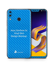 Asus Zenfone 5Z ZS620KL Vinyl Skin Design Mockup 2018