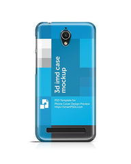 Asus Zenfone Go ZC451TG 3d IMD Mobile Case Design Mockup 2015