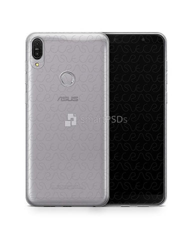 ASUS Zenfone Max Pro M1 (ZB601KL) UV TPU Clear Case Mockup 2018