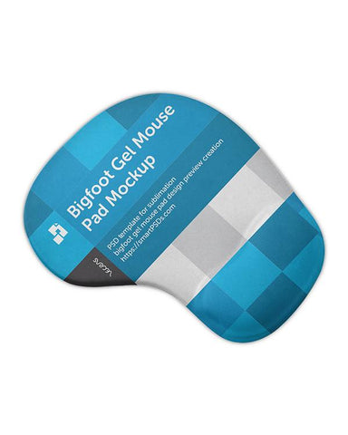 Bigfoot Gel Mouse Pad Design Mockup