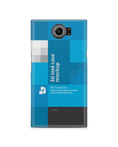 BlackBerry Priv 3d IMD Mobile Case Design Mockup 2015