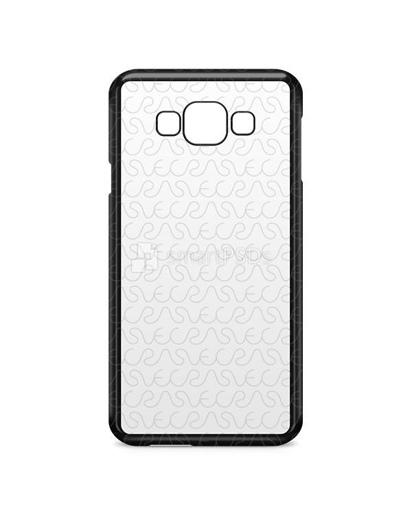 Samsung Galaxy E7 2d IMD Colored Mobile Case Design Mockup 2015