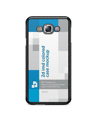 Samsung Galaxy E7 2d IMD Colored Mobile Case Design Mockup 2015