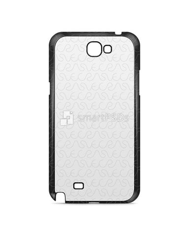 Samsung Galaxy Note 2 2d IMD Colored Mobile Case Design Mockup 2012
