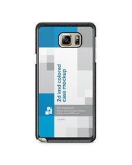 Samsung Galaxy Note 5 2d IMD Colored Mobile Case Design Mockup 2015