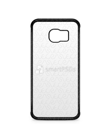Samsung Galaxy S6 Edge 2d IMD Colored Mobile Case Design Mockup 2015