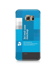 Samsung Galaxy S6 Edge 3d IMD Mobile Case Design Mockup 2015