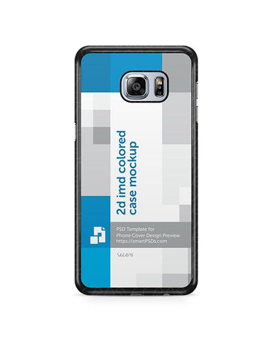 Samsung Galaxy S6 Edge Plus 2d IMD Colored Mobile Case Design Mockup 2015
