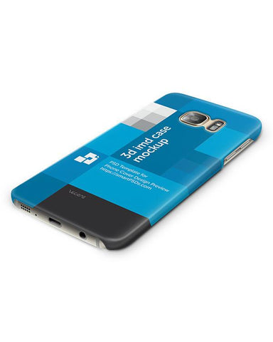 Samsung Galaxy S7 3d IMD Mobile Case Design Mockup 2016