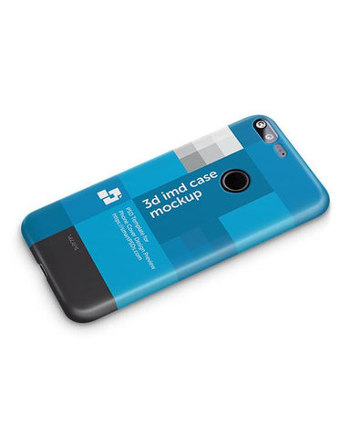 Google Pixel 3d IMD Phone Cover Design Template- Down view