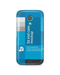 Motorola Moto G2 3d IMD Mobile Case Design Mockup 2014