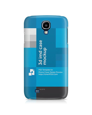 Samsung Galaxy S4 3d IMD Mobile Case Design Mockup 2013