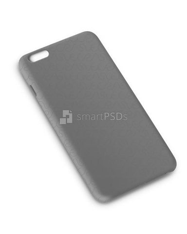 Apple iPhone 6 Plus 3d IMD Mobile Case Design Mockup 2014 - Down View