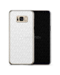 Samsung Galaxy S8-S8 Plus 2d Clear Mobile Case Design Mockup 2017 (Front-Back)