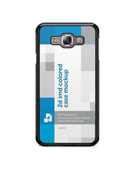 Samsung Galaxy E7 2d IMD Colored Mobile Case Design Mockup 2015