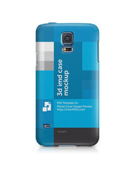 Samsung Galaxy S5 3d IMD Mobile Case Design Mockup 2014