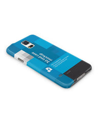 Samsung Galaxy S5 3d IMD Mobile Case Design Mockup 2014- Down view