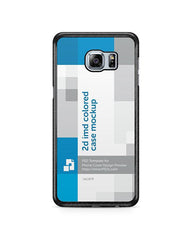 Samsung Galaxy S6 Edge Plus 2d IMD Colored Mobile Case Design Mockup 2015