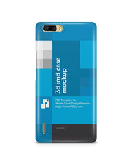 Huawei Honor 6 Plus 3d IMD Mobile Case Design Mockup 2014