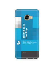 Samsung Galaxy C5 3d IMD Mobile Case Design Mockup 2016
