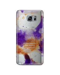 Samsung Galaxy Note 5 3d Crystal Mobile Case Design Mockup 2015