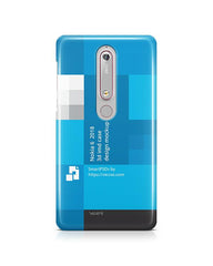 Nokia 6.1 3d IMD Case Design Mockup 2018